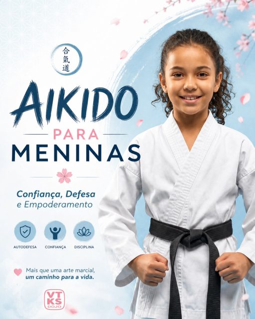 O Aikido transforma vidas, e a da sua filha pode ser a próxima! 

Mais do que golpes e técnicas, o Aikido é uma jornada de autodescoberta e crescimento. Veja sua filha florescer em um ambiente que nutre a confiança, a resiliência e a alegria de superar desafios. É um presente para a vida toda, que fortalece o corpo, a mente e o espírito.

Traga sua menina para sentir a magia do Aikido. Um futuro mais brilhante e empoderado começa aqui!

👉 Agende uma aula experimental e inspire sua filha a ser quem ela nasceu para ser!

#AikidoKids #AikidoInfantil #ArtesMarciaisParaCriancas #DisciplinaERespeito #CorpoMenteCarater #DesenvolvimentoInfantil #EducacaoInfantil #Autoconfianca #BemEstarInfantil