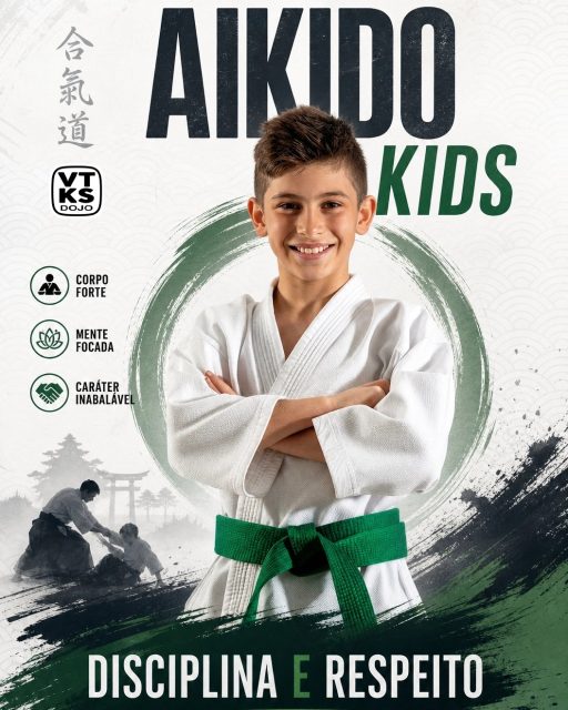 Aikido Kids: Mais que uma arte marcial, um caminho para a vida! 

No Aikido, seus filhos encontram um ambiente onde a disciplina e o respeito são a base de tudo. Com um corpo forte e uma mente focada, eles desenvolvem habilidades essenciais para o futuro, aprendendo a lidar com desafios e a construir um caráter inabalável.

Nossas aulas são projetadas para inspirar confiança, promover o bem-estar físico e mental, e ensinar valores que transcendem o dojo. Veja seu pequeno campeão crescer em força, equilíbrio e sabedoria!

👉 Matrículas abertas! Traga seu filho para uma aula experimental e descubra o poder do Aikido.

#AikidoKids #AikidoInfantil #ArtesMarciaisParaCriancas #DisciplinaERespeito #CorpoMenteCarater #DesenvolvimentoInfantil #EducacaoInfantil #Autoconfianca #BemEstarInfantil